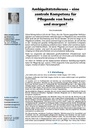 Ambiguitätstoleranz – eine zentrale Kompetenz für Pflegende von heute und morgen?