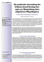 Die praktische Anwendung desEvidence-based Nursing Konzeptszur Überprüfung eineradaptierten Pflegediagnose