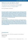 Wohnst du noch oder lebst du schon?rEine empirische Untersuchung zur Lebensqualität von Menschen mit psychiatrischen Erkrankungen im Betreuten Wohnen in Familien (BWF)