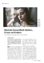 Mentale Gesundheit stärken, Krisen verhindern. Die Nationale Suizidpräventionsstrategie NaSuPS.