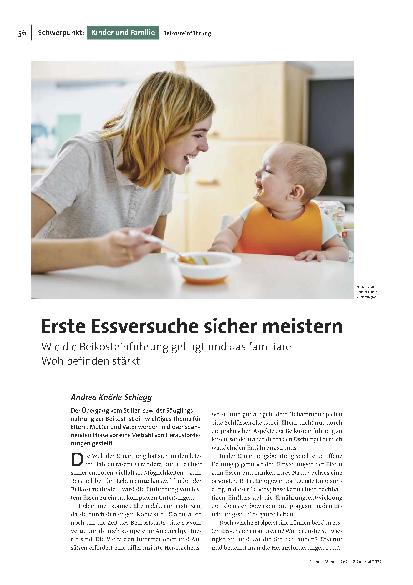 Erste Essversuche sicher meistern: Wie die Beikosteinführung gelingt und das familiäre Wohlbefinden stärkt.