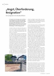 "Angst, Überforderung, Resignation"