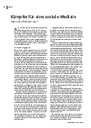 Kämpfer für eine soziale Medizin: Nachruf auf Bernard Lown