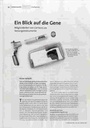Ein Blick auf die Gene