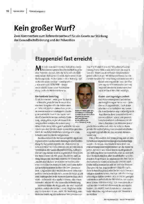 Kein großer Wurf?
