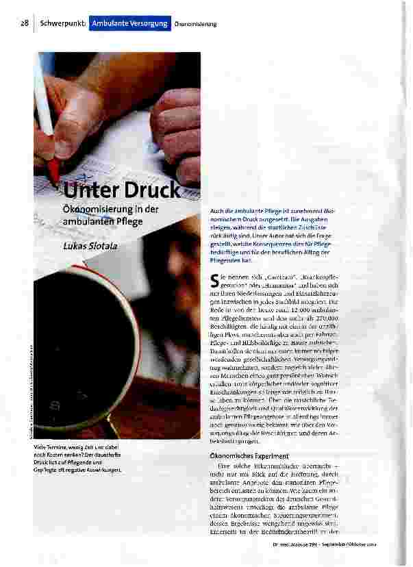 Unter Druck