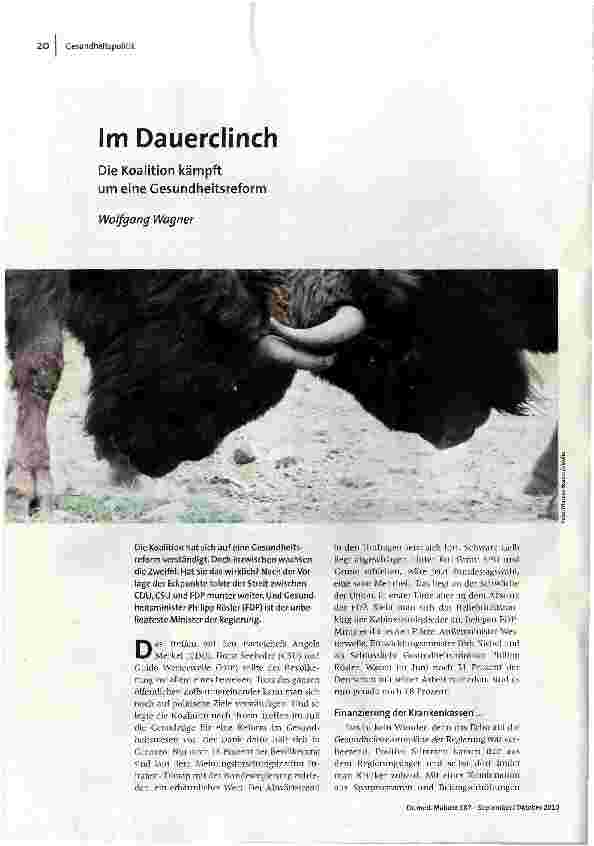 Im Dauerclinch
