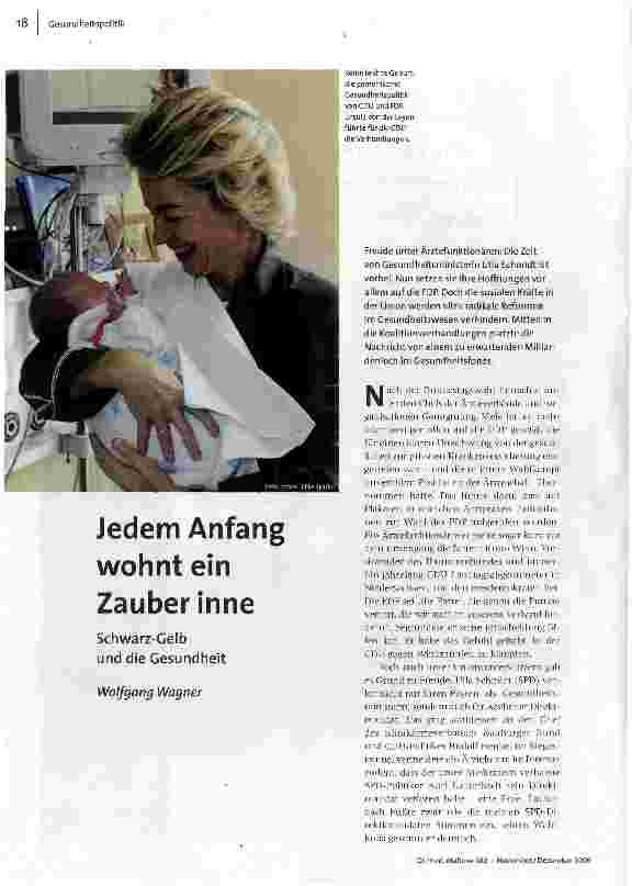Jedem Anfang wohnt ein Zauber inne