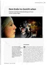Dem Krebs ins Gesicht sehen