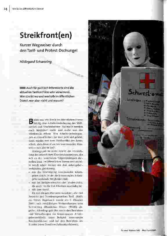 Streikfront(en)Kurzer Wegweiser durchden Tarifund Protest-Dschungel