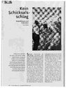Kein Schicksalsschlag. Risikofaktoren und Prävention