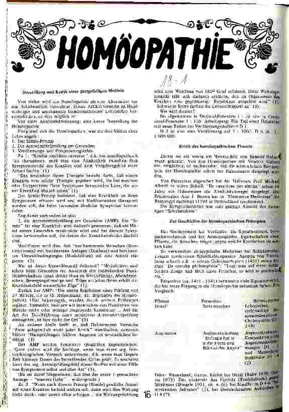 Homöopathie