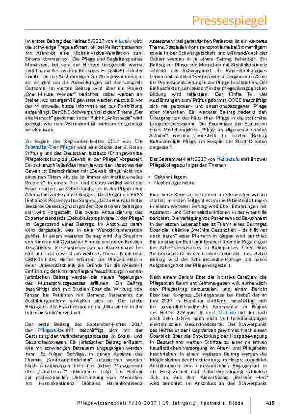 Pressespiegel
