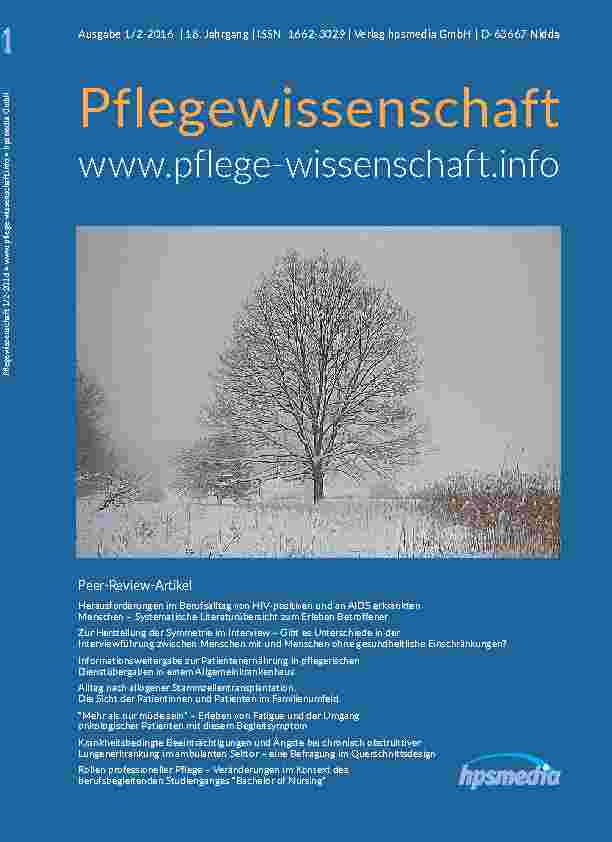 Gesamtausgabe 1/2-2016