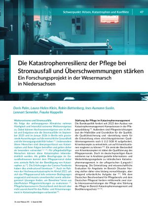 Krisen, Katastrophenschutz und Resilienz